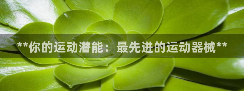 尊龙人生就是博ag旗舰厅：**你的运动潜能：最先进的