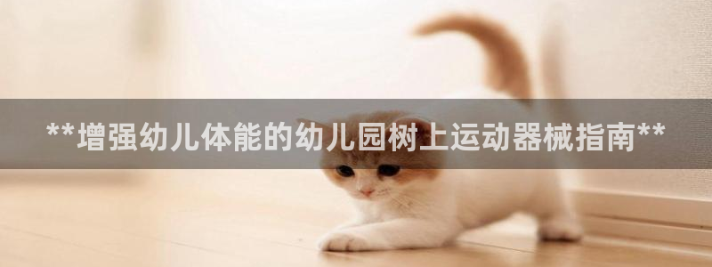 尊龙官网下载：**增强幼儿体能的幼儿园树上运动器械指