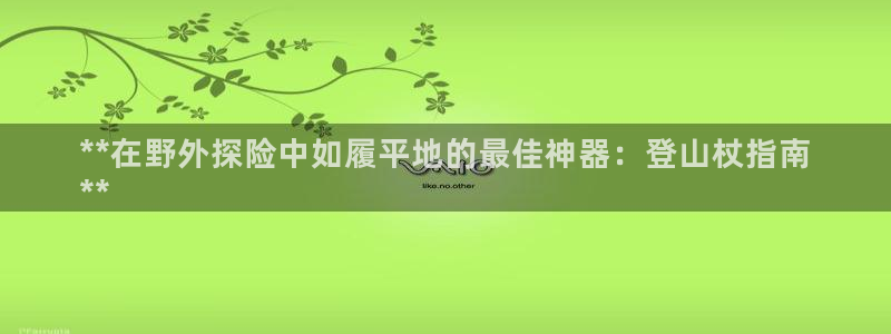 尊龙集团有限公司是国企吗：**在野外探险中如履平地的