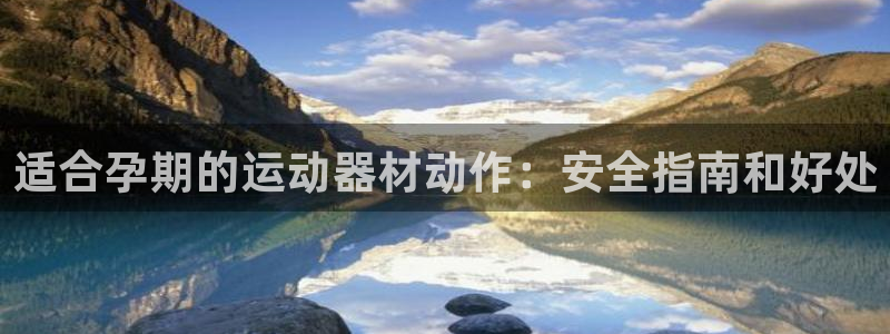 尊龙凯时·中国官方网站：适合孕期的运动器材动作：安全