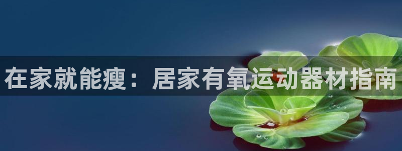 尊龙凯时旗舰厅官网：在家就能瘦：居家有氧运动器材指南