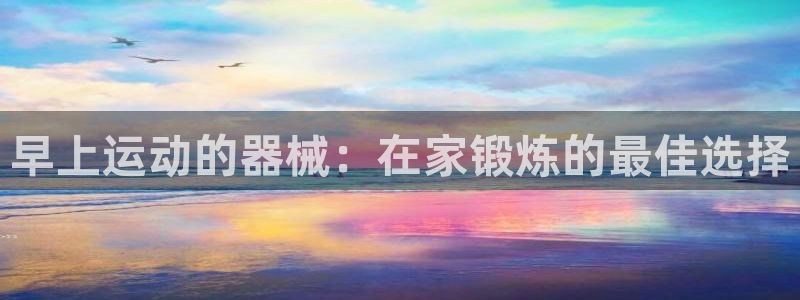 尊龙凯时这个平台怎么样：早上运动的器械：在家锻炼的最