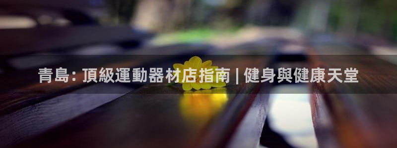 尊龙凯时人生就是博·(中国)：青島: 頂級運動器材店指南 |