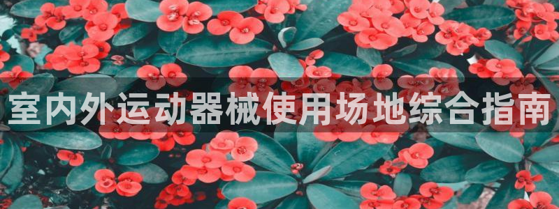 尊龙登录会员登录：室内外运动器械使用场地综合指南